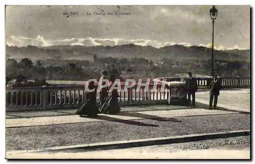 Pau - la Chaine des Pyrenees - Cartes postales