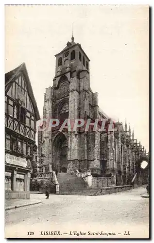 Cartes postales Lisieux Eglise Saint Jacques