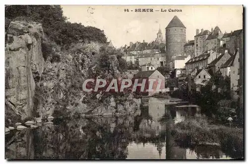 Cartes postales Semur La Caron