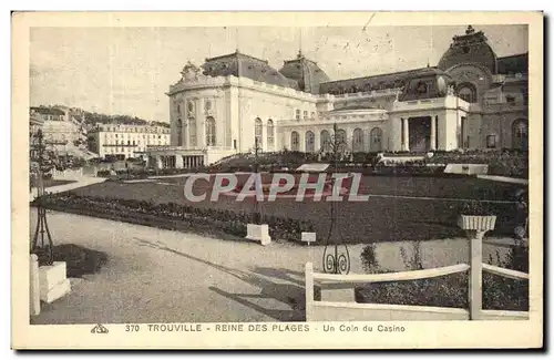 Ansichtskarte AK Trouville Reine des plages Un coin du casino