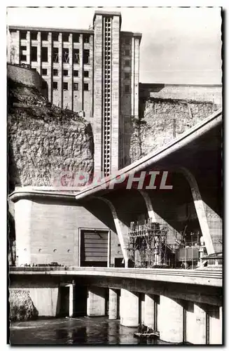 Cartes postales moderne Barrage de Genissiat Cantrale leon Perrier et Batiment d&#39administration
