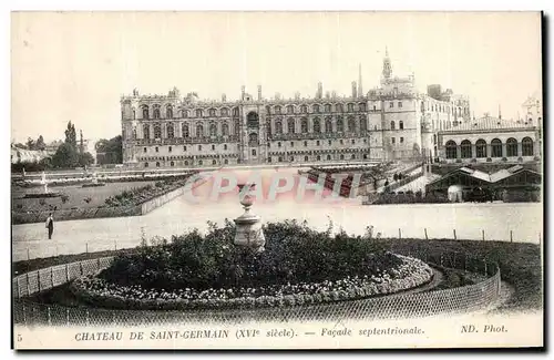 Cartes postales Saint Germain en Laye Chateau Facade septentrionale