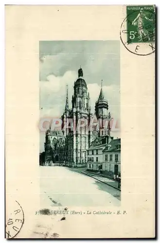 Cartes postales Evreux la cathedrale