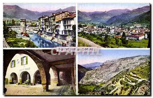 Cartes postales Souvenir de Sospel