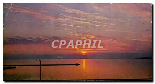 Cartes postales moderne Etats Unis Sunset over little Traversee Bay Petoskey Michigan
