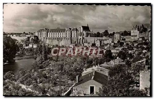 Cartes postales Thouars Vue generale sur le chateau