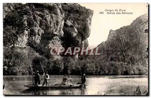 Ansichtskarte AK Gorges du Tarn Sortie des detroits