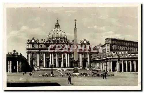 Ansichtskarte AK italie Italia Roma Basilica di S Pietro