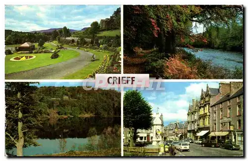 Cartes postales moderne Great Britain Crieff Macrosty Park Lady Mary&#39s walk ochtertyre Loch James square