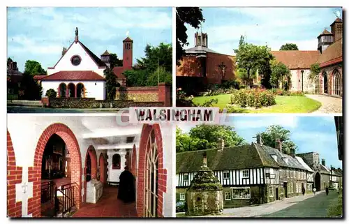 Moderne Karte Great Britain Walsingham