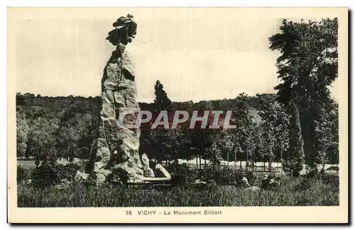 Ansichtskarte AK Vichy Le monument Gilbert