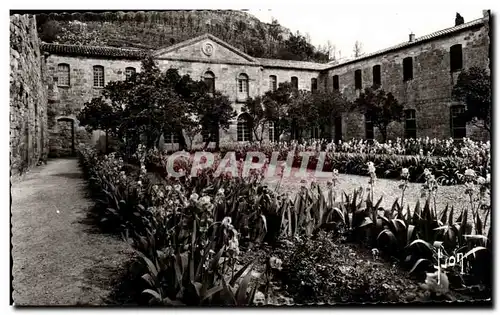 Ansichtskarte AK Abbaye de Fontfroide Narbonne Appartement de l&#39abbe et cour Louis XIV