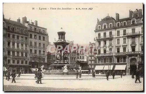 Cartes postales Lyon Place des Jacobins