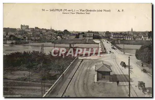 Cartes postales Saumur Vue generale