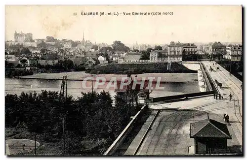 Cartes postales Saumur Vue generale