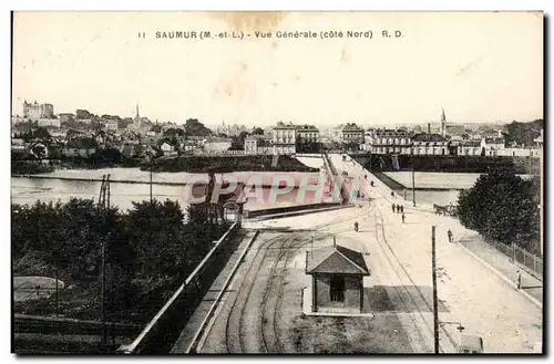 Cartes postales Saumur Vue generale