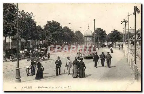 Ansichtskarte AK Angers Boulevard de la mairie