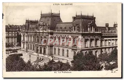 Cartes postales Lyon La prefecture