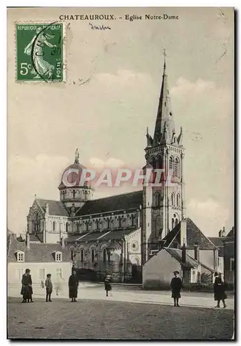 Cartes postales Chateauroux Eglise Notre Dame