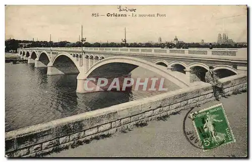 Ansichtskarte AK Orleans Le nouveau pont