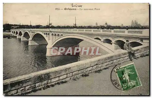 Cartes postales Orleans Le nouveau pont