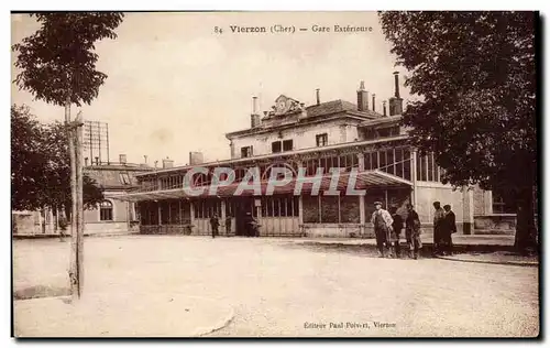 Cartes postales Vierzon Gare exterieure