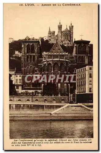 Lyon Ansichtskarte AK Abside de la cathedrale