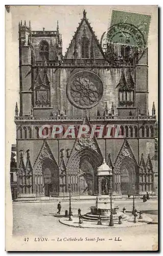 Lyon Cartes postales Cathedrale St Jean