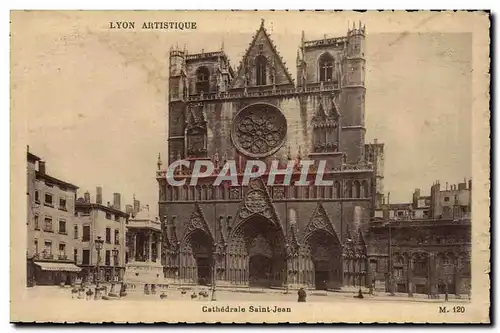 Lyon Cartes postales Cathedrale Saint Jean