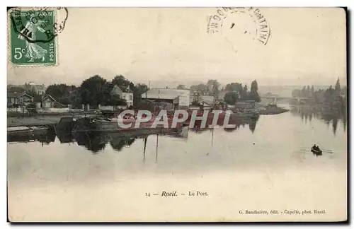 Cartes postales Rueil Le port