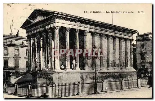 Nimes Cartes postales La maison carree