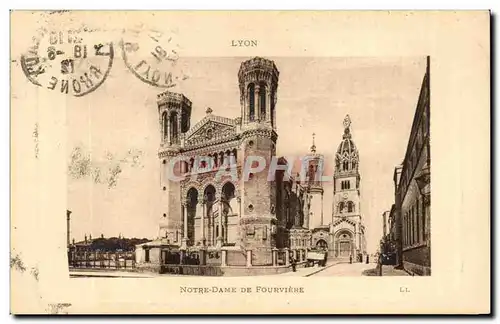 Lyon Cartes postales Notre Dame de Bellecour