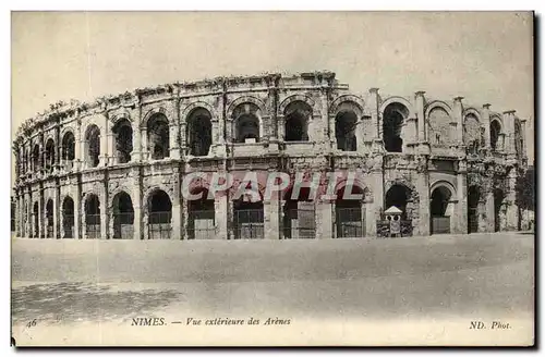 Nimes Cartes postales Arenes