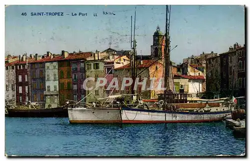 Saint Tropez Cartes postales Le port