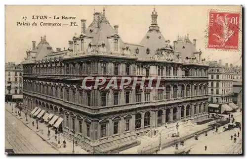 Lyon Cartes postales La Bourse palais du Commerce