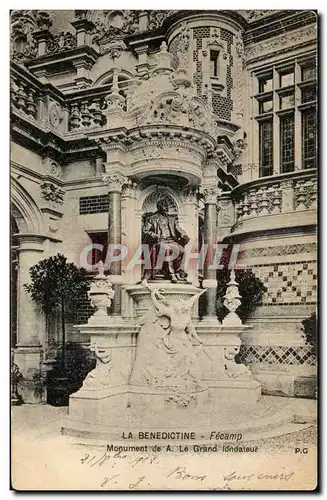 Ansichtskarte AK Fecamp la Benedictine Monument de A Le grand