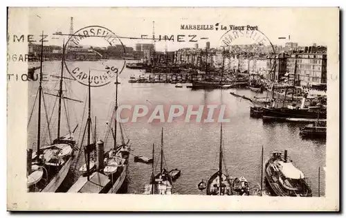 Cartes postales Marseille Le vieux port