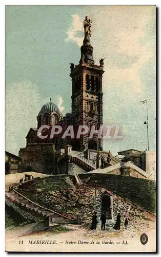 Cartes postales Marseille Notre Dame de la garde