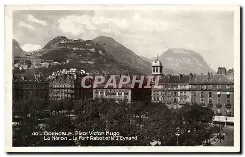 Cartes postales moderne Place Victor Hugo Le Neron Le fort Rabot et le St Eynard