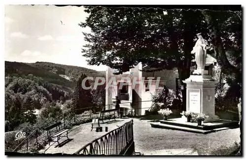 Cartes postales Plombieres les bains La vierge et la terrasse