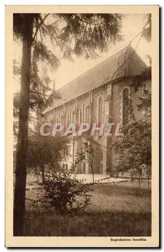 Cartes postales Monastere de Sainte Colombe les Sens Abside de l&#39eglise