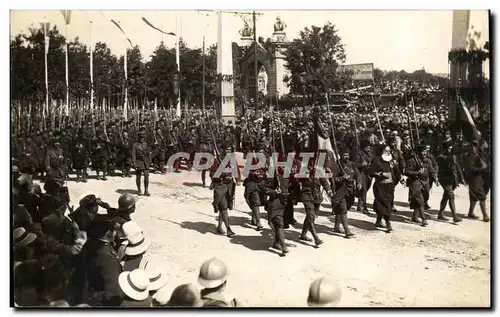 Ansichtskarte AK Les fetes de la victoire 14 juillet 1919 Les zouaves