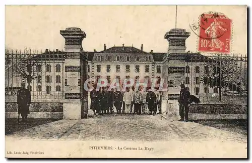 Cartes postales Militaria Pithiviers La caserne La Haye