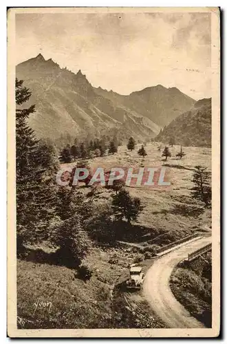 Ansichtskarte AK Environs du Mont Dore La vallee d&#39enfer et les aiguilles du diable