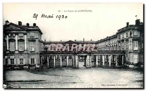 Cartes postales Palais de Compiegne