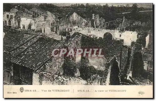 Cartes postales Vue de Vitrimont Militaria