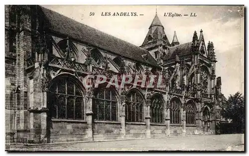 Cartes postales Les Andelys Eglise