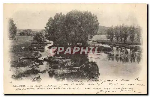 Saumur Cartes postales Le Thouet