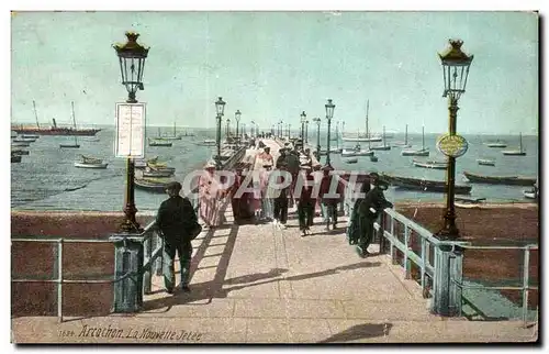 Cartes postales Arcachon La nouvelle jetee