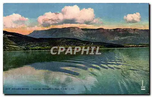 Cartes postales Aix les Bains Lac du Bourget